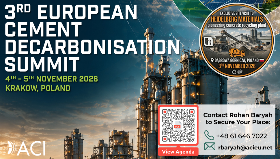 ACI's 3rd Cement Decarbonisation Summit, Krakow, Poland