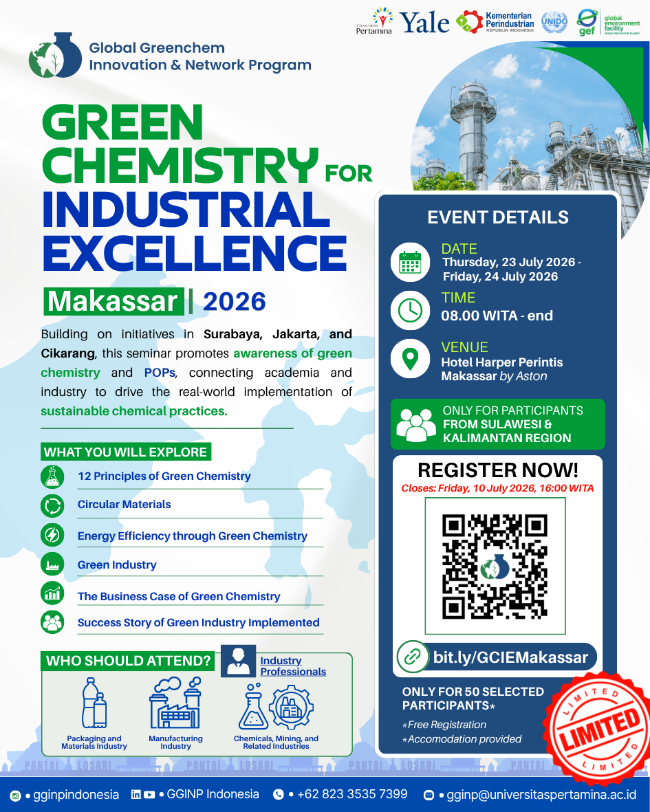 Poster Event of GCIE Makassar 2026