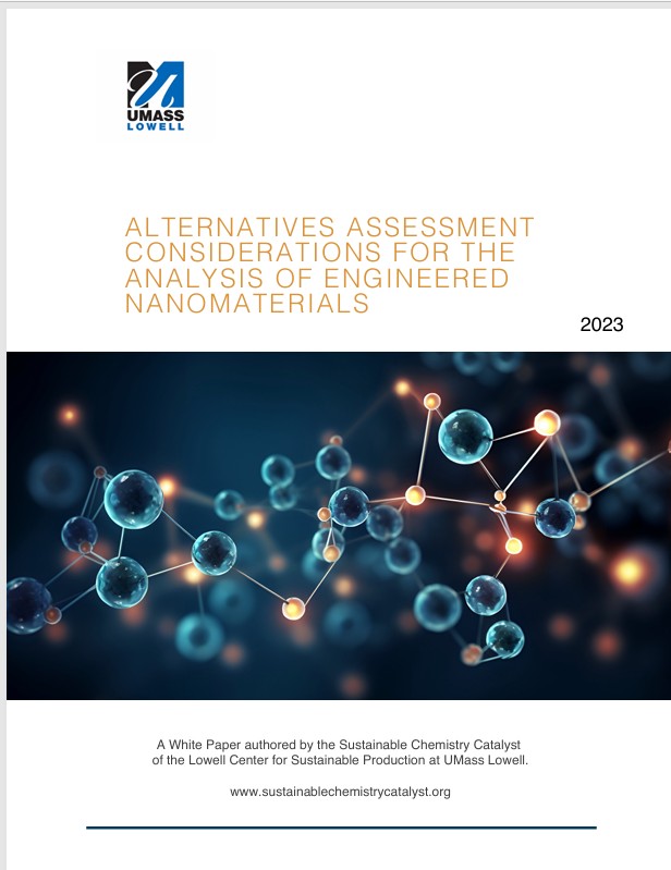 Alternatives Assessment Considerations for the Analysis of Engineered Nanomaterials 