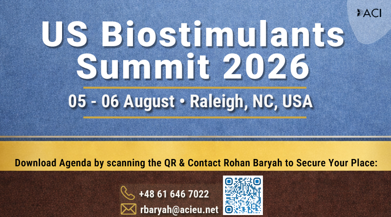 ACI’s US Biostimulants Summit 2026 will take place on 05–06 August in Raleigh, North Carolina