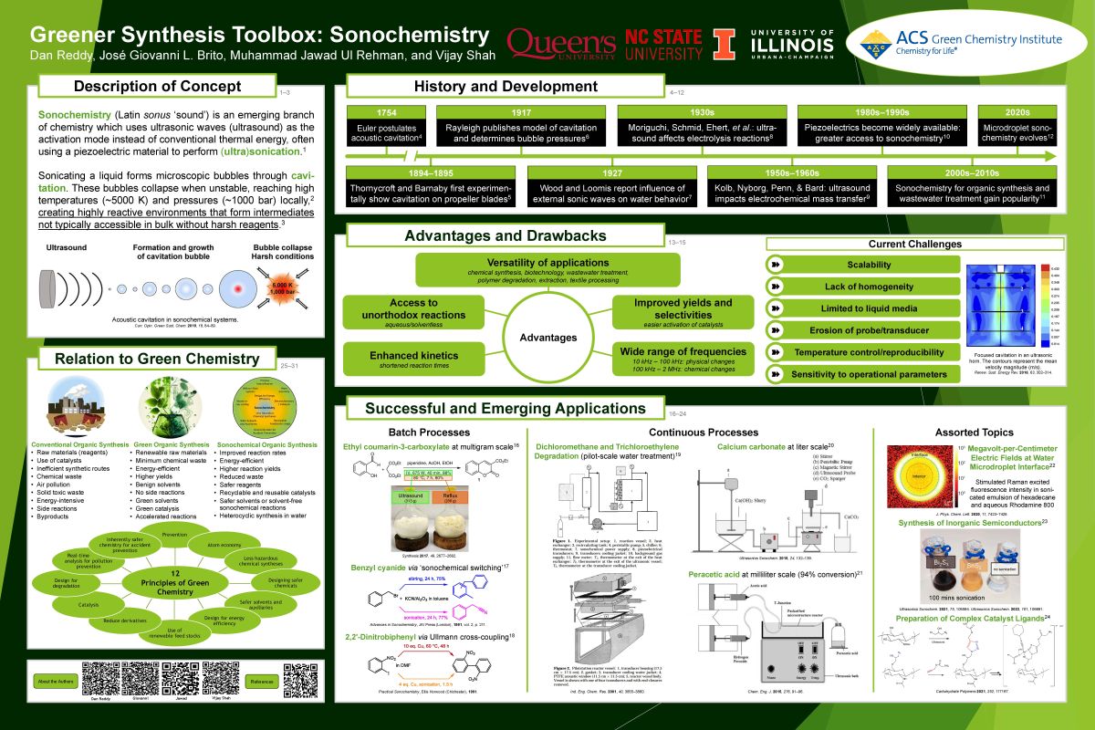 Greener Synthesis Toolbox: Sonochemistry