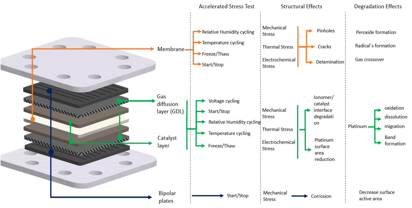 Summary of Accelerated Stress Test and Degradation Effects