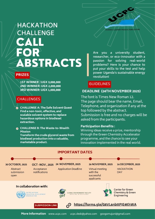 Uganda Hackathon 2025 - Call for Abstracts