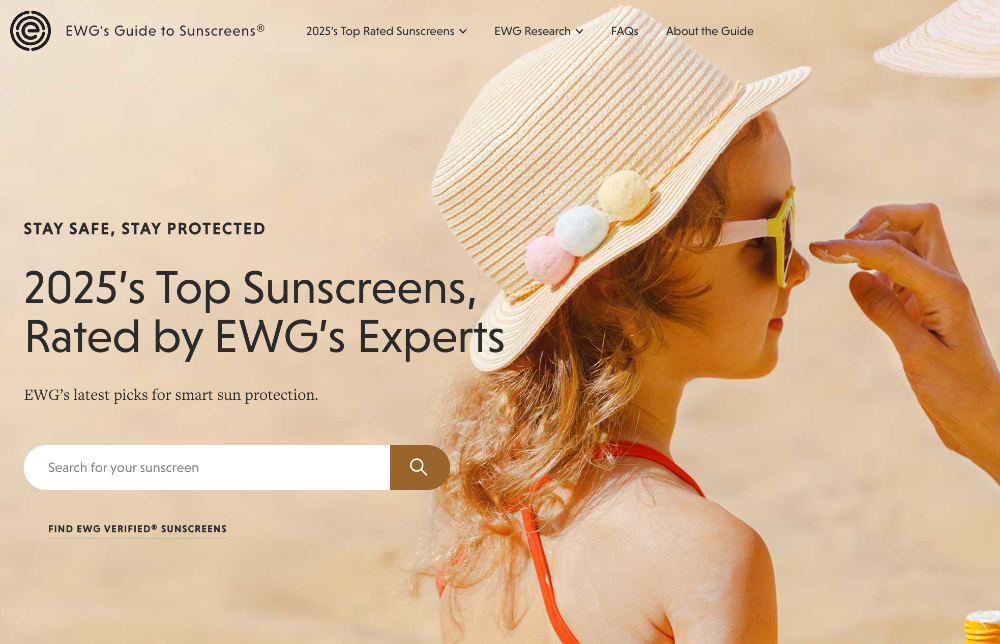 Top Sunscreens Rated by EWG’s Experts. EWG’s latest picks for smart sun protection.
