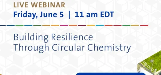live webinar friday june 5th 11 am edt Building Resilience Through Circular Chemistry