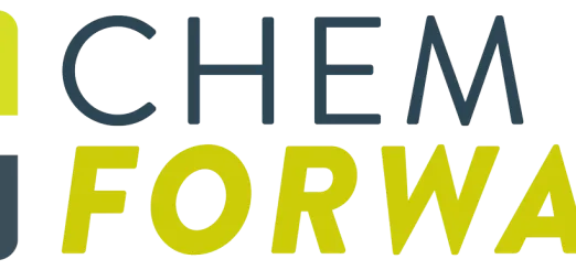 Four squares followed by text, "ChemFORWARD"