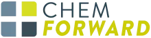 Four squares followed by text, "ChemFORWARD"