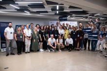 The winners and the whole team of Ukrainian GreenChem Accelerator