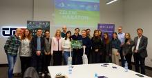 FreeHack, the winning team with other teams and organizers