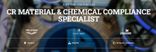 Just the Job for You CR Material & Chemical Compliance Specialist