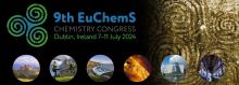 Banner for 9th EuChemS conference with images of the host country, Ireland.