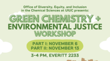 Green Chemistry and Environmental Justice workshop poster