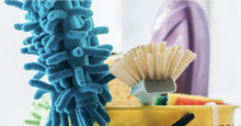 Photo of cleaning products