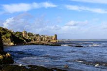 North sea coast near St. Andrews