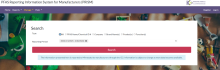 PRISM Search Page