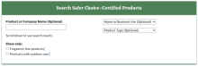 Part of the Safer Choice certified products page