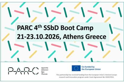 PARC 4th SSbD Boot Camp 21-23.10.2026, Athens Gree