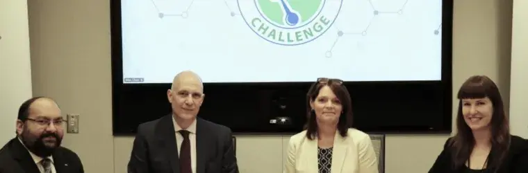 EPA and ACS partners pose for a photo at the MOU signing event