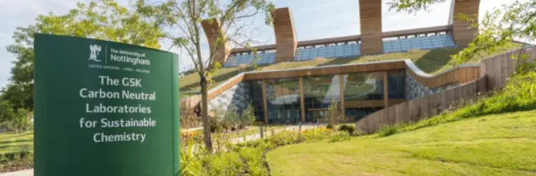 The GSK Carbon Neutral Laboratory on the University of Nottingham campus
