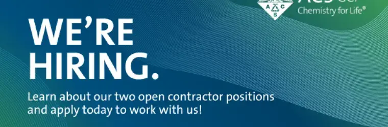 We're hiring. Learn more about our two open contractor positions and apply today.