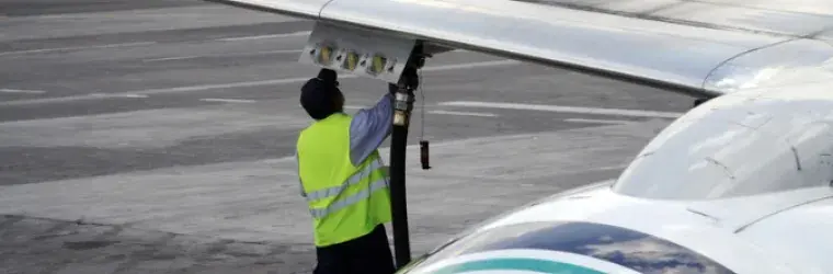 Picture by Canva, fueling plane 