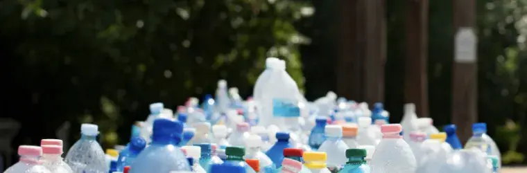 Picture by Canva, plastic bottles 
