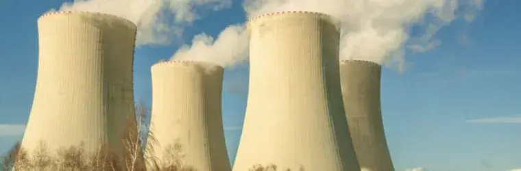 Picture by Canva, nuclear plant 
