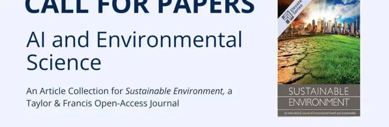 Call for Papers: Article collection on AI applications in Environmental Sciences. Deadline for submitting is now December 11, 2025. 