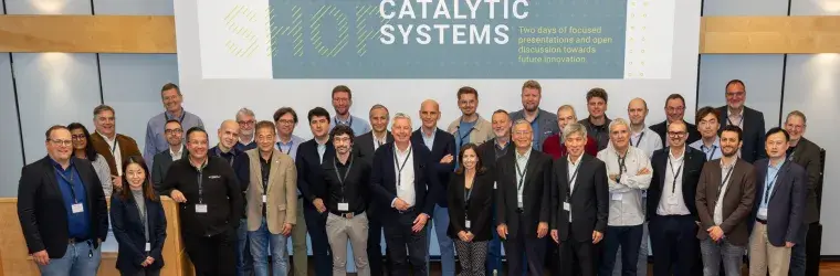 Meeting attendees at the Adaptive Catalytic Systems Workshop at the Max Planck Institute for Chemical Energy Conversion