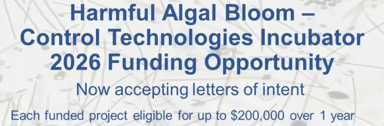 US Harmful Algal Bloom Control Technologies Incubator 