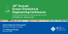 29th Annual Green Chemistry and Engineering Conference Call for Abstracts Now Open